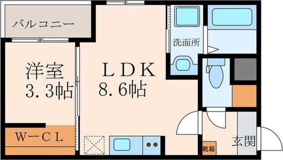 兵庫県尼崎市大庄西町４ 尼崎センタープール前駅 1LDK アパート 賃貸物件詳細