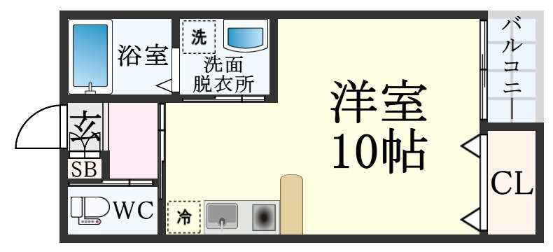 兵庫県神戸市中央区山本通４ 元町駅 ワンルーム アパート 賃貸物件詳細