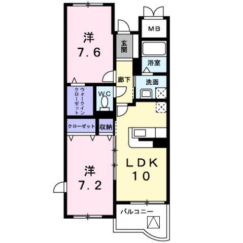 千葉県船橋市芝山３ 飯山満駅 2LDK マンション 賃貸物件詳細