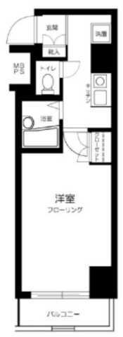 東京都新宿区上落合１ 中井駅 1K マンション 賃貸物件詳細