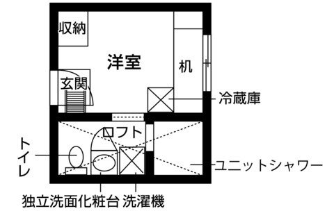 中央ラインハウス小金井 1階 ワンルーム 賃貸物件詳細