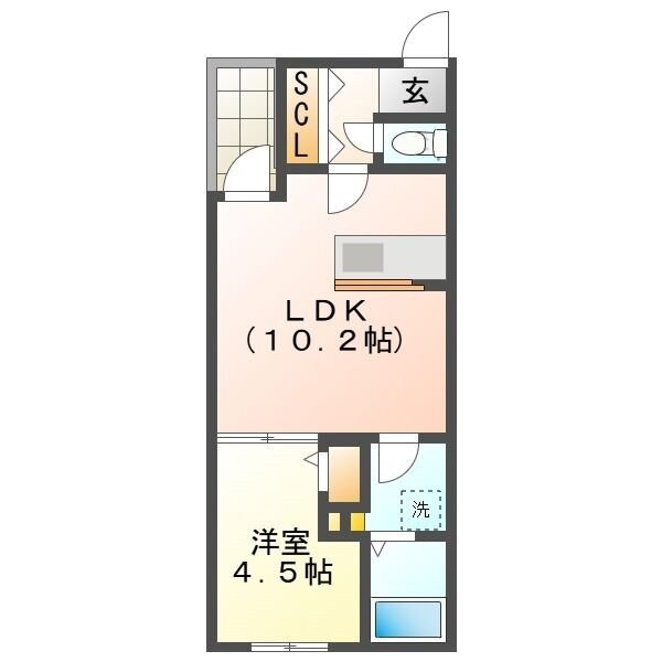 愛知県名古屋市東区矢田２ 大曽根駅 1LDK アパート 賃貸物件詳細