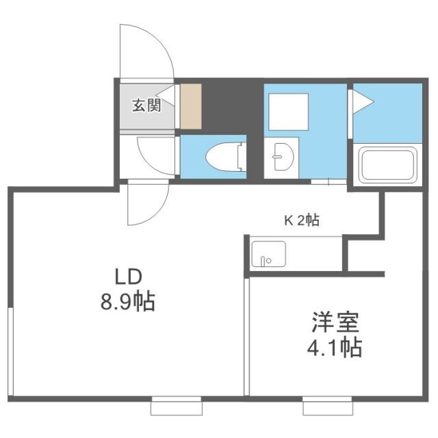 北海道札幌市豊平区平岸三条５ 平岸駅 1LDK マンション 賃貸物件詳細