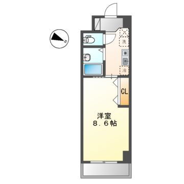 愛知県名古屋市港区十一屋２ 稲永駅 1K マンション 賃貸物件詳細