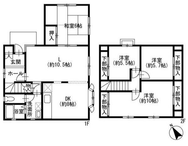 神奈川県横浜市青葉区荏田西５ 市が尾駅 4LDK 一戸建て 賃貸物件詳細