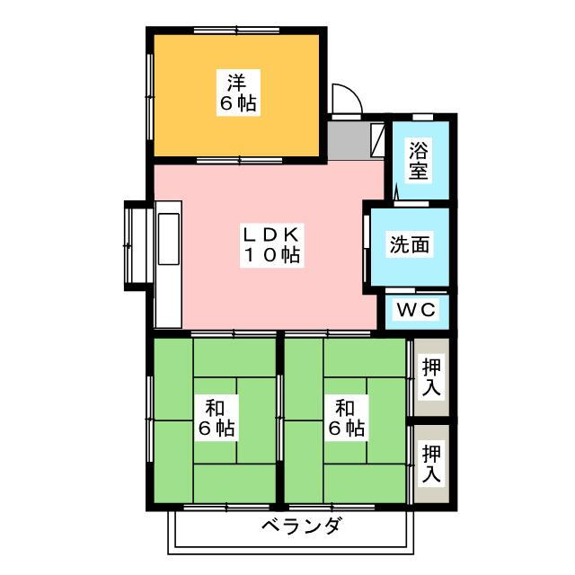 静岡県藤枝市音羽町５ 3LDK アパート 賃貸物件詳細