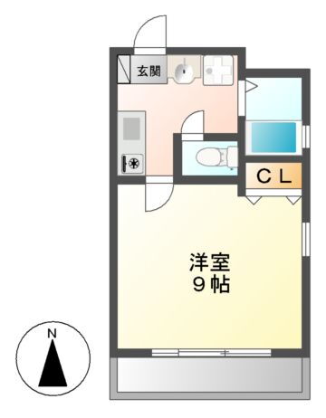 愛知県名古屋市千種区神田町 今池駅 1K マンション 賃貸物件詳細