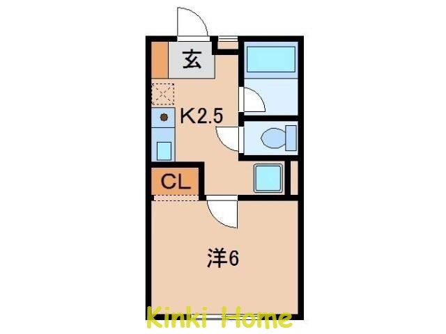 和歌山県和歌山市三葛 紀三井寺駅 1K アパート 賃貸物件詳細