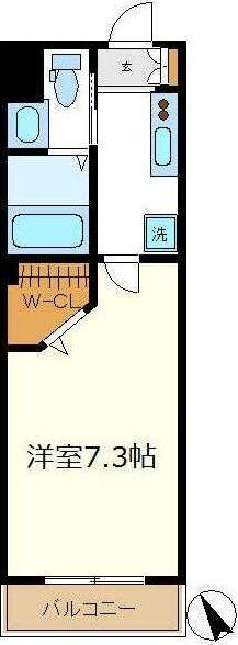 神奈川県相模原市中央区相模原８ 相模原駅 1K マンション 賃貸物件詳細