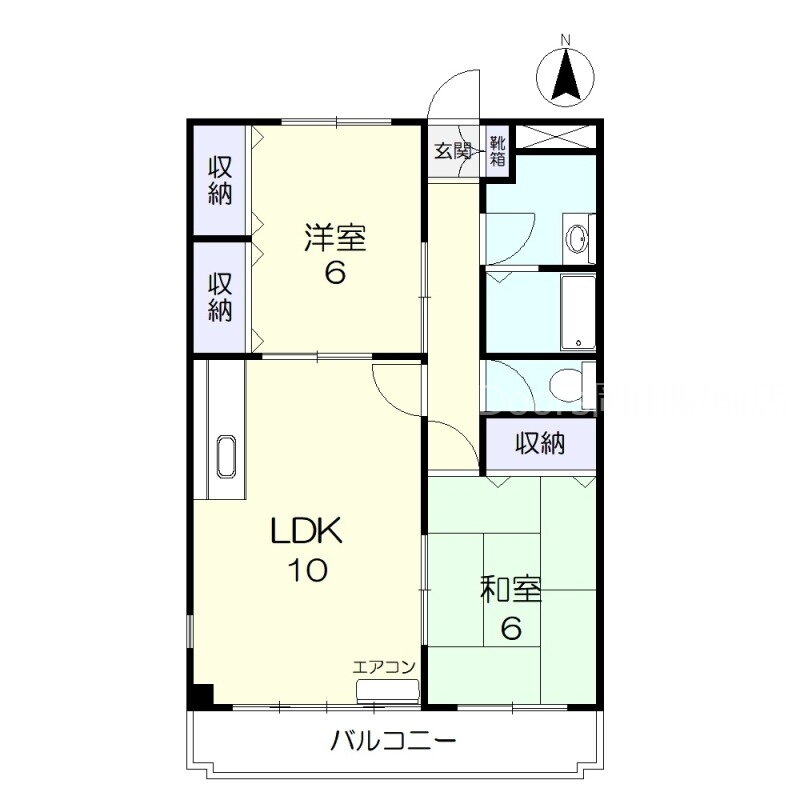 岡山県岡山市北区大安寺東町 大安寺駅 2LDK マンション 賃貸物件詳細
