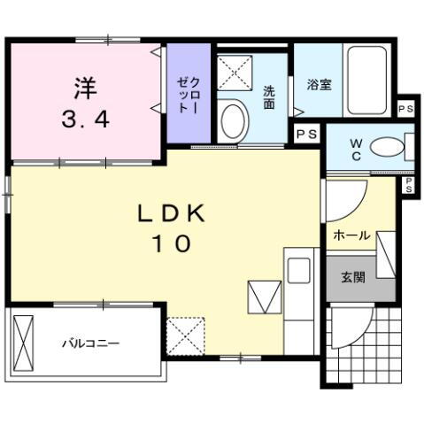 埼玉県坂戸市中富町 坂戸駅 1LDK アパート 賃貸物件詳細
