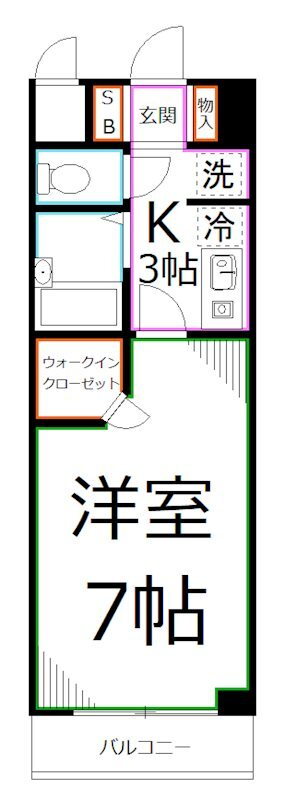 東京都小金井市緑町５ 武蔵小金井駅 1K マンション 賃貸物件詳細