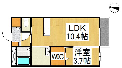 岡山県倉敷市堀南 西富井駅 1LDK アパート 賃貸物件詳細