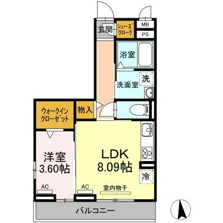 愛知県岡崎市薮田２ 大門駅 1LDK アパート 賃貸物件詳細