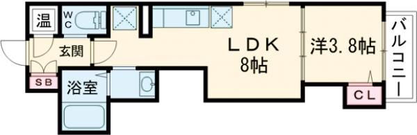 大阪府東大阪市水走２ 吉田駅 1LDK アパート 賃貸物件詳細