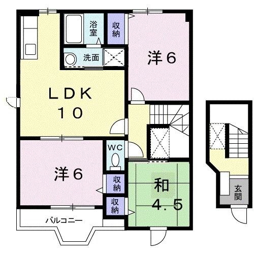 大阪府羽曳野市古市６ 古市駅 3LDK アパート 賃貸物件詳細