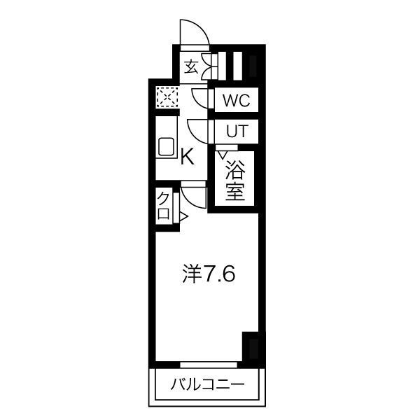 愛知県名古屋市中川区尾頭橋４ 尾頭橋駅 1K マンション 賃貸物件詳細