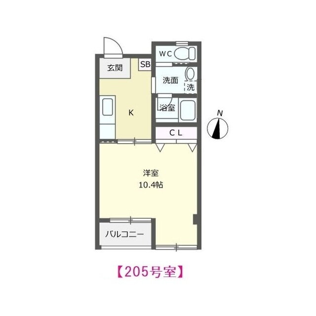 石川県野々市市三納２ 1K マンション 賃貸物件詳細