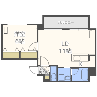 北海道札幌市中央区北二条西２０ 西１８丁目駅 1LDK マンション 賃貸物件詳細