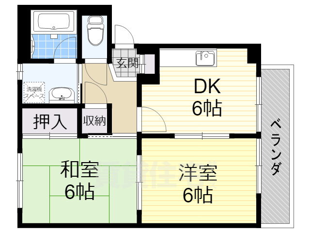滋賀県湖南市三雲 三雲駅 2DK アパート 賃貸物件詳細