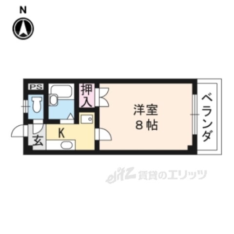 京都府京都市左京区高野清水町 元田中駅 1K マンション 賃貸物件詳細