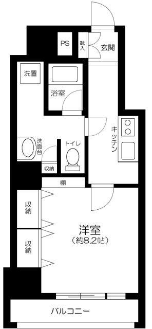 東京都港区六本木７ 乃木坂駅 1K マンション 賃貸物件詳細