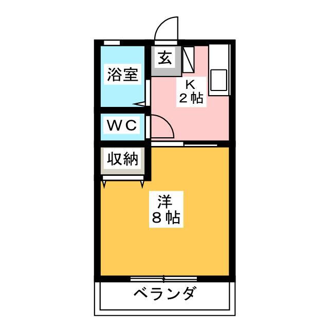 静岡県富士市横割１ 富士駅 1K アパート 賃貸物件詳細