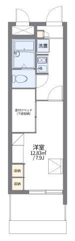 レオパレス国泰寺 8階 1K 賃貸物件詳細