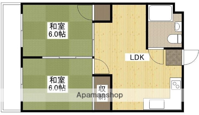 広島県広島市東区馬木２ 2LDK マンション 賃貸物件詳細