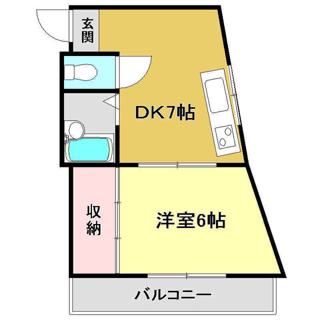 高知県高知市西秦泉寺 入明駅 1DK マンション 賃貸物件詳細