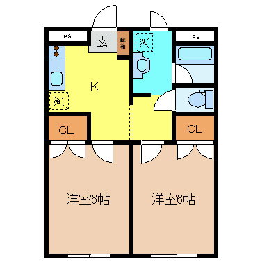 長野県長野市大字西長野 権堂駅 2DK マンション 賃貸物件詳細