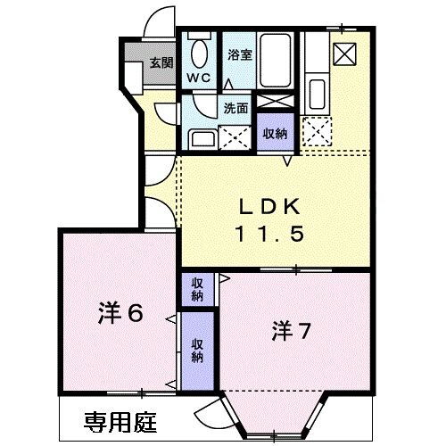 岐阜県瑞穂市古橋 横屋駅 2LDK アパート 賃貸物件詳細