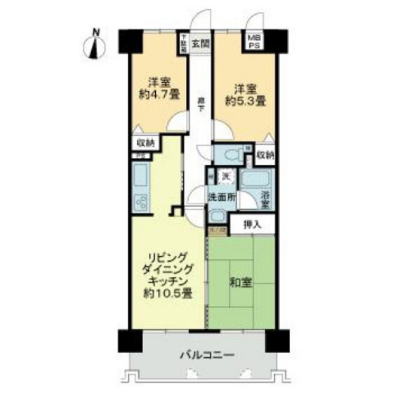 広島県広島市東区牛田早稲田４ 3LDK マンション 賃貸物件詳細