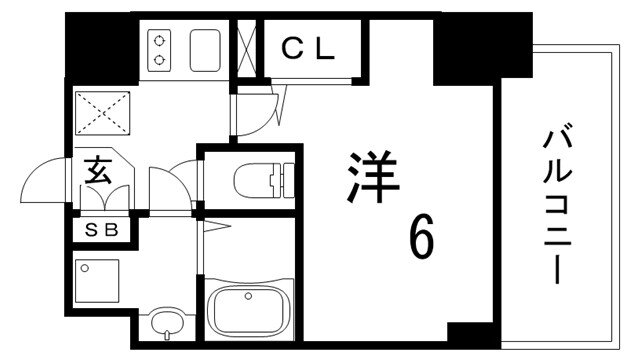 神戸国香通Ｆｕｔｕｒ 15階 1K 賃貸物件詳細