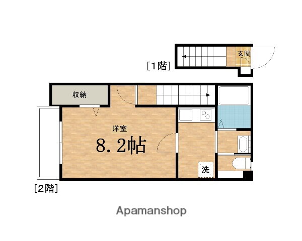 東京都日野市神明４ 日野駅 1K アパート 賃貸物件詳細
