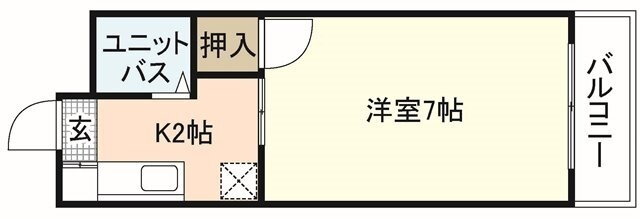 広島県広島市西区楠木町４ 白島駅 1K マンション 賃貸物件詳細