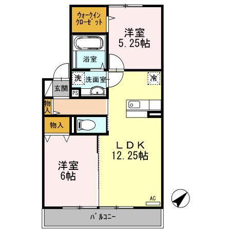 東京都日野市東豊田２ 豊田駅 2LDK アパート 賃貸物件詳細