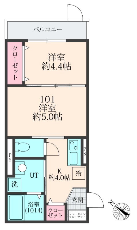 千葉県流山市南流山３ 南流山駅 2K アパート 賃貸物件詳細