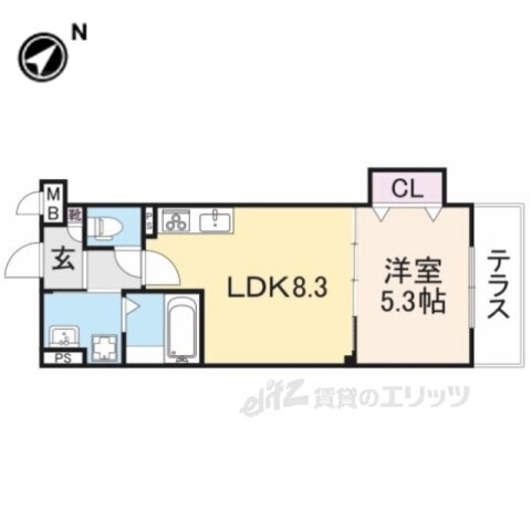 大阪府枚方市藤阪中町 長尾駅 1LDK アパート 賃貸物件詳細