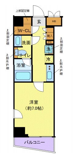 ディアレイシャス落合南長崎 5階 1K 賃貸物件詳細