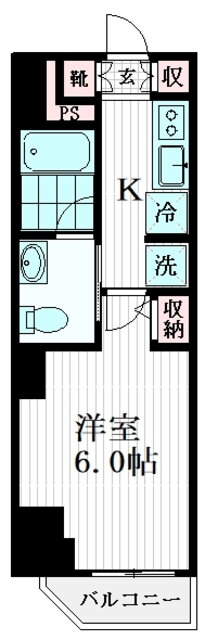 ＺＯＯＭ恵比寿 5階 1K 賃貸物件詳細