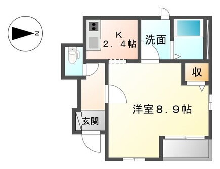 愛知県名古屋市熱田区八番１ 六番町駅 1K アパート 賃貸物件詳細