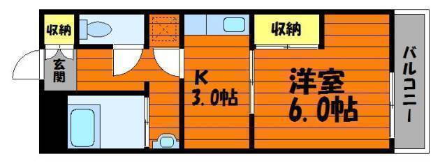 岡山県倉敷市松島 中庄駅 1DK マンション 賃貸物件詳細