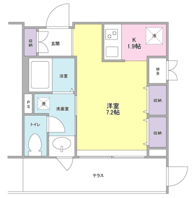 東京都大田区田園調布本町 沼部駅 1K マンション 賃貸物件詳細