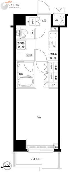ルーブル横濱矢向 4階 1K 賃貸物件詳細