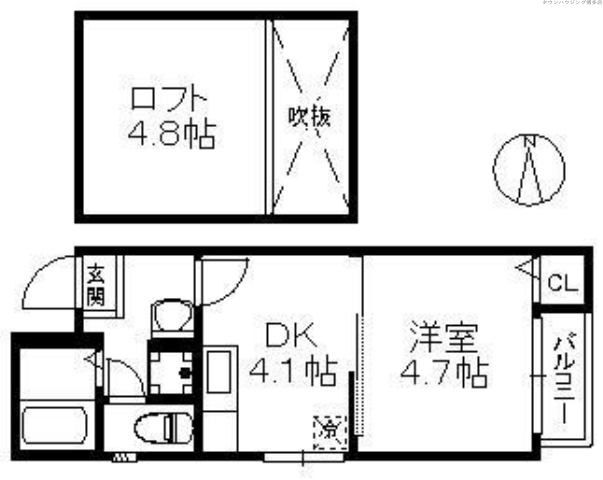 福岡県福岡市中央区梅光園２ 六本松駅 1DK アパート 賃貸物件詳細