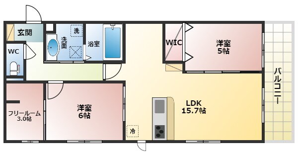 大阪府富田林市小金台３ 川西駅 2LDK アパート 賃貸物件詳細
