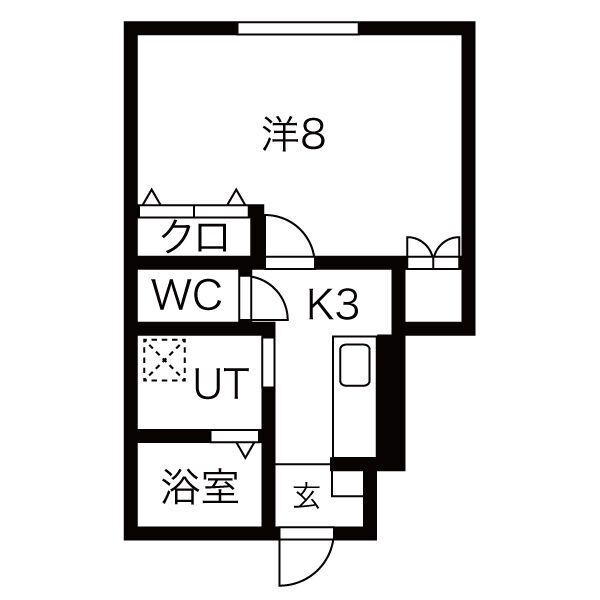 岩手県北上市しらゆり 柳原駅 1K アパート 賃貸物件詳細