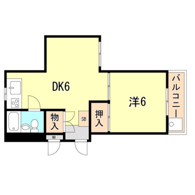 兵庫県神戸市長田区檜川町１ 丸山駅 1DK マンション 賃貸物件詳細