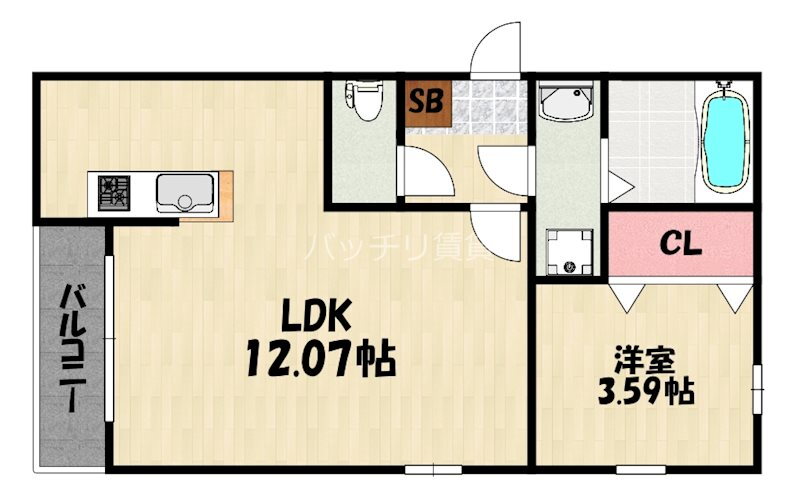 Ｑ－ＳＴＡＧＥ住吉 1階 1LDK 賃貸物件詳細